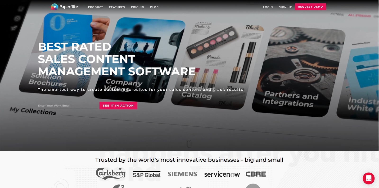 Sales enablement software by Paperflite