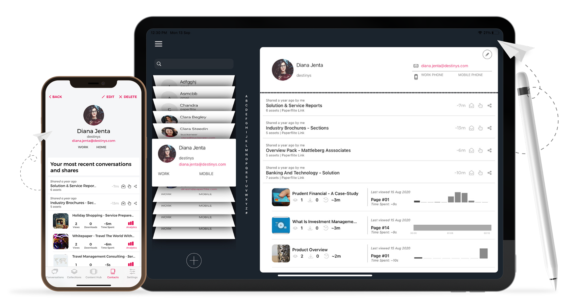 user engagement on the paperflite iphone and ipad app