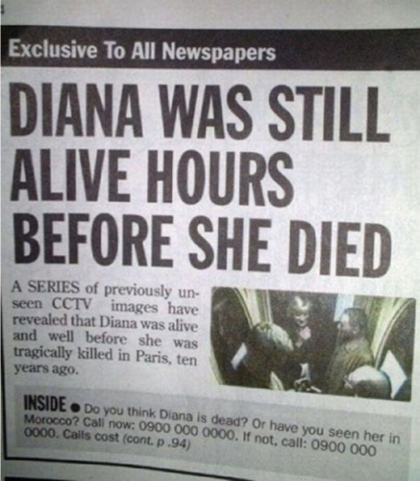 Diana was still alive - by Paperflite