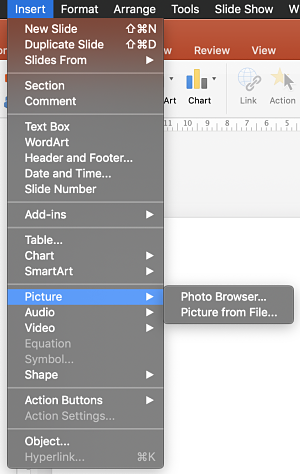 How to make a picture transparent in powerpoint | Paperflite | Inserting a picture in PowerPoint