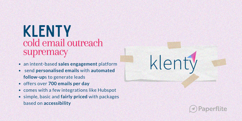 Summary of Klenty's Capabilities - by Paperflite