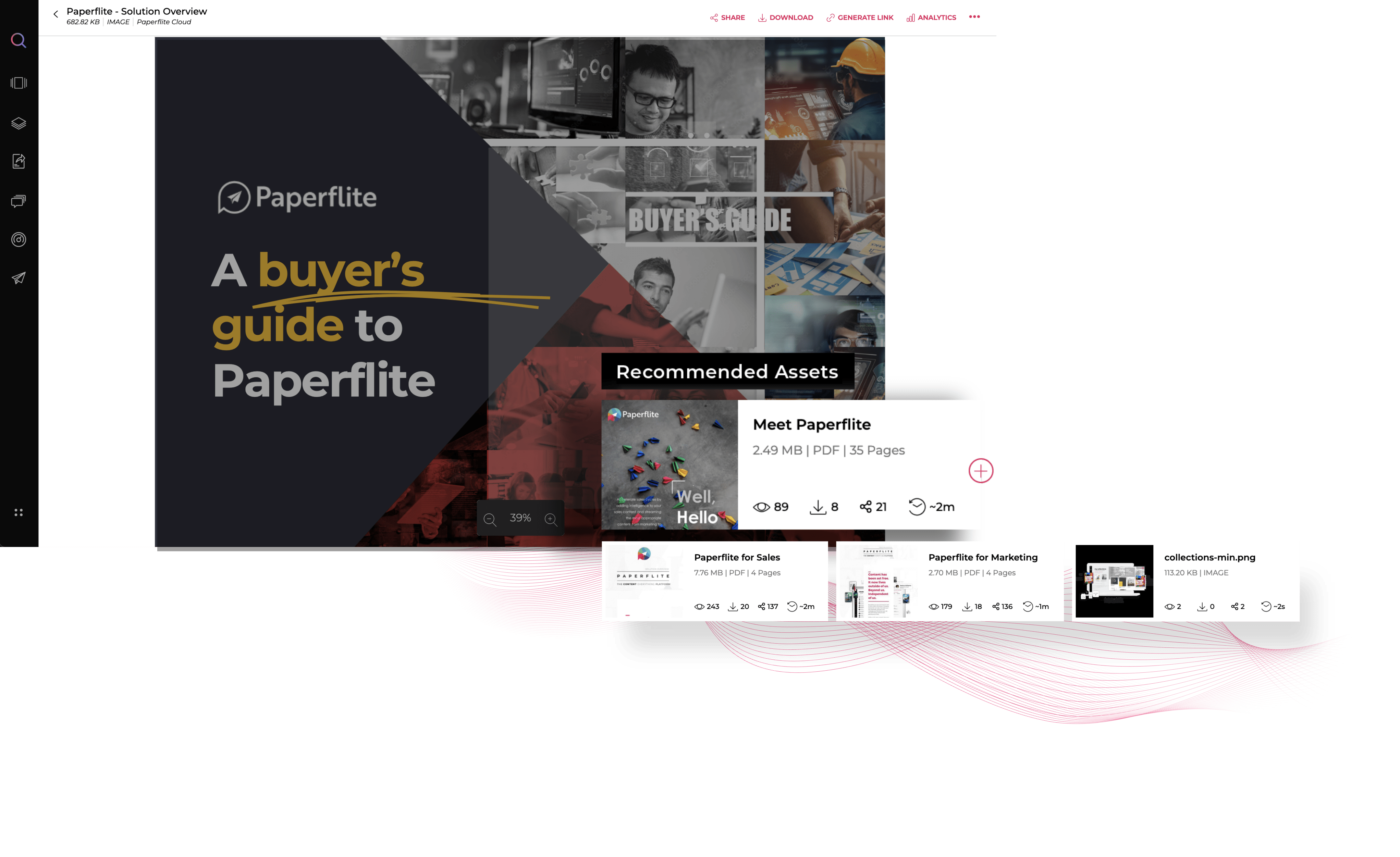content recommendation feature of a CMS