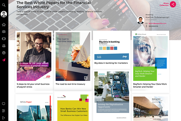 The Best White Papers for the Financial Services Industry