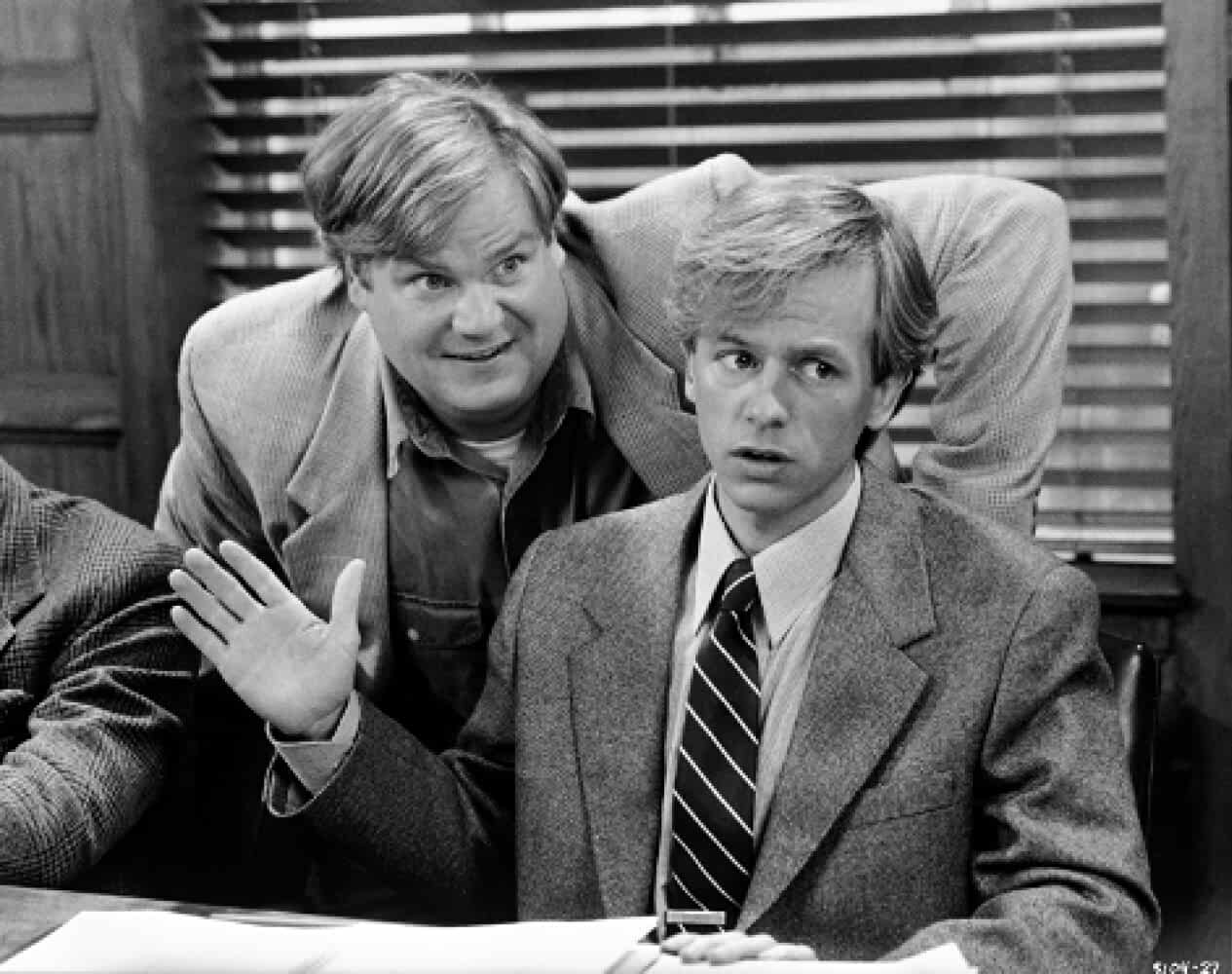 Chris Farley and David Spade in Tommy Boy (1995)