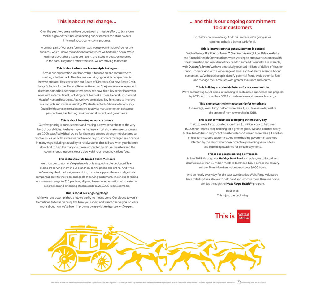 Wells-Fargo-Rebranding-Ad-Wall-Street-Journal-integrated-marketing-communication-campaign