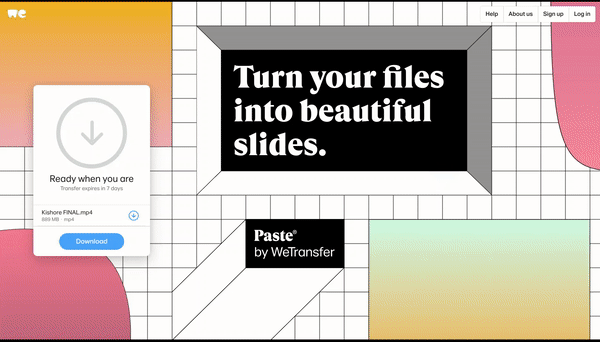 interactive content_content experience_wetransfer_paperflite