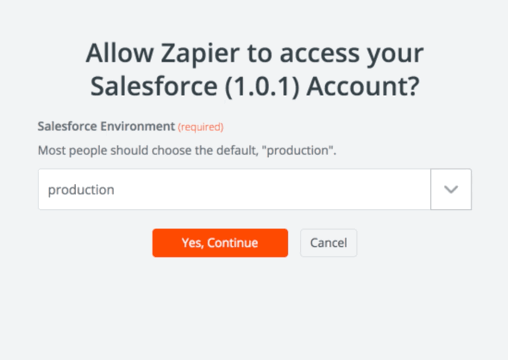 Zapier Salesforce Integration - Paperflite