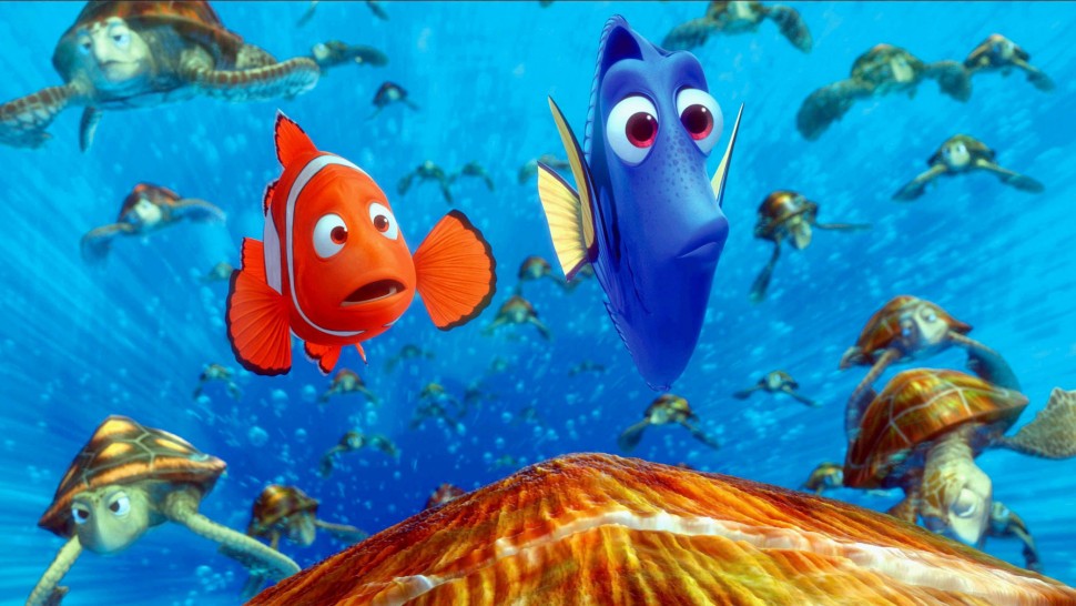 a still from the movie finding nemo in a feature update post by paperflite
