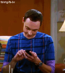 GIF of Sheldon Cooper from The Big Bang Theory - By Paperflite