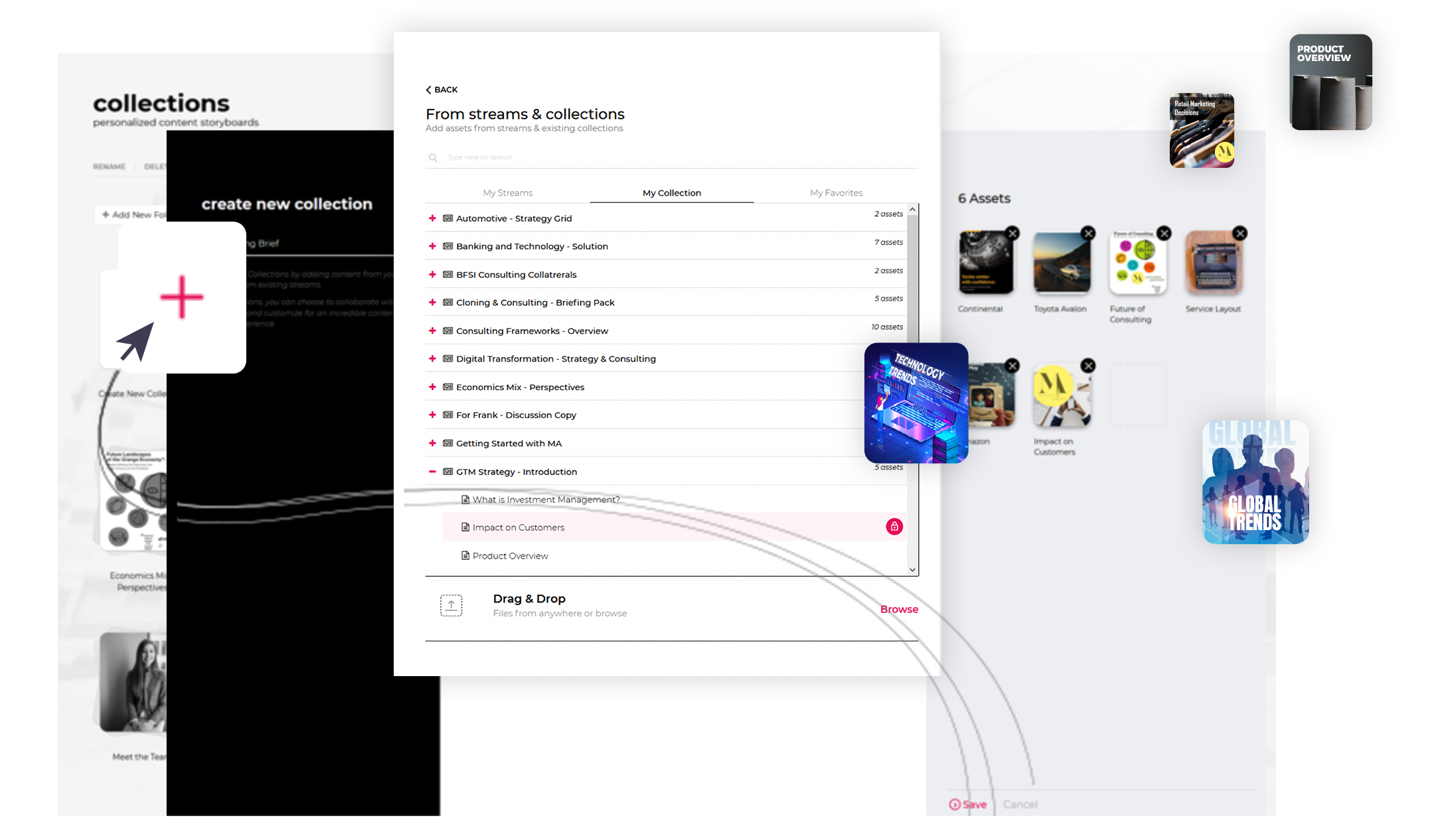 personalized content microsites