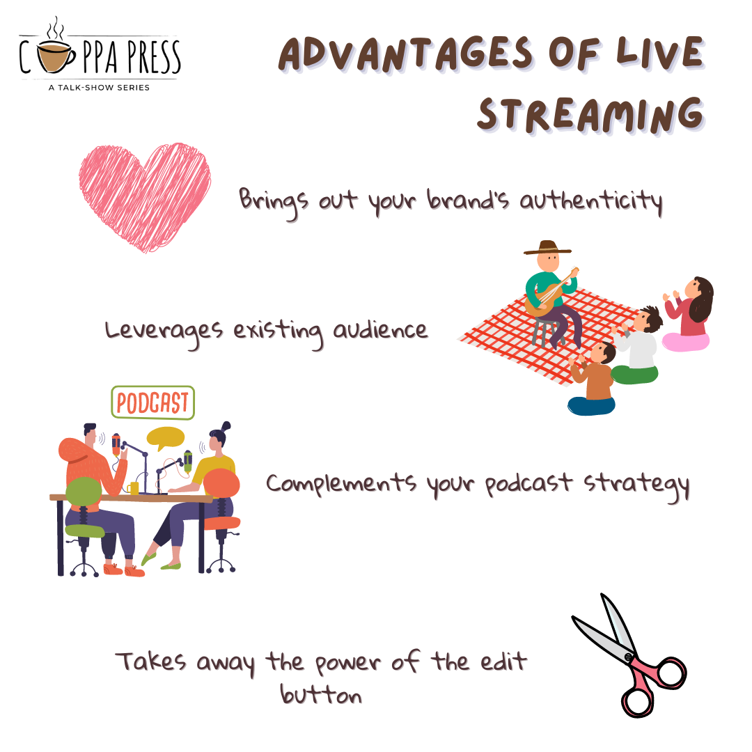 live streaming as part of your outreach strategy - paperflite